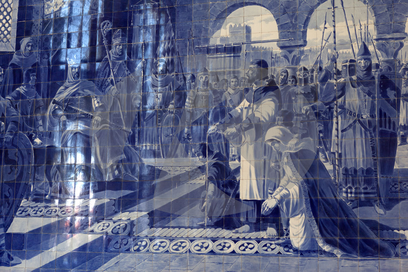 Kacheln, Bahnhof São Bento, Porto