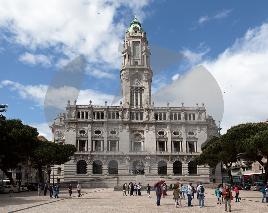 Rathaus, Praça da Liberdade, Porto