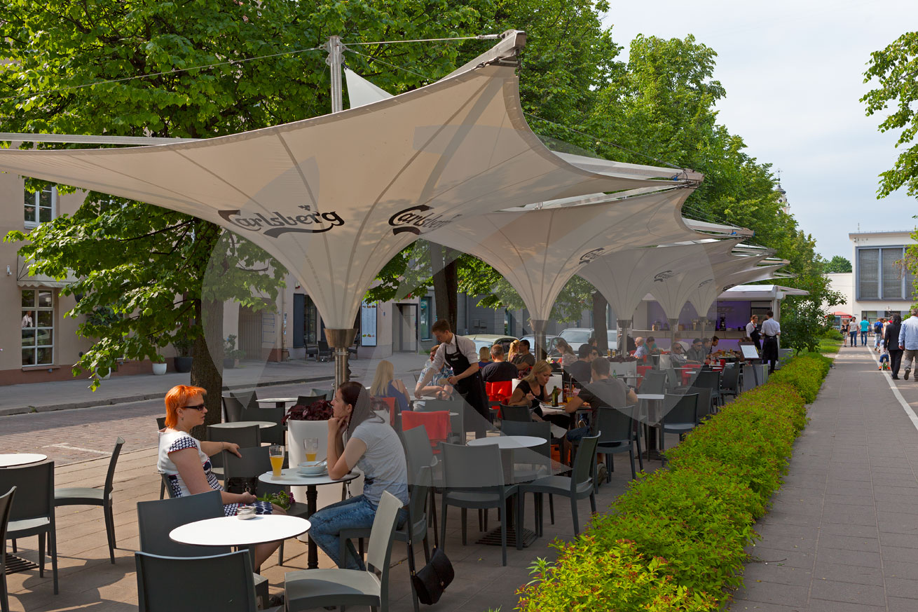 Restaurant, Vokieciu Gatve, Vilnius, Litauen
