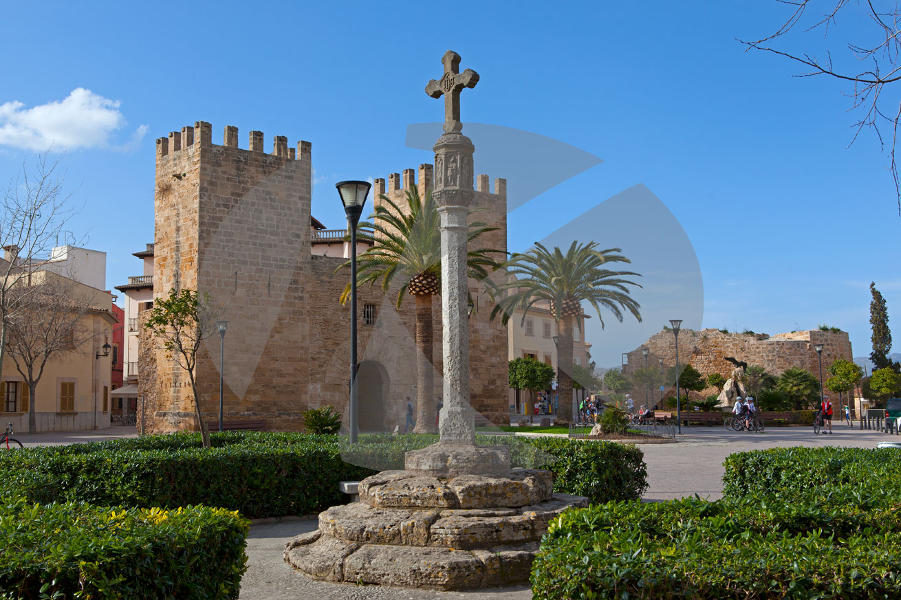Stadtmauer, Alcudia, Mallorca