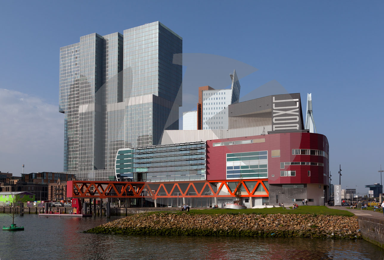 De Rotterdam von Rem Koolhaas/OMA, Rotterdam